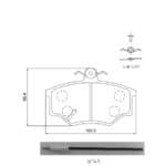 KBC Brake Pads (Front) for Renault