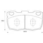 KBC Brake Pads (Front) for Landrover Defender