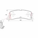 KBC Brake Pads (front) for  Toyota