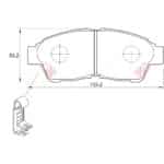 KBC Brake Pads (Front) for Toyota