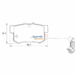 KBC Brake Pads (Rear) for GWM, Haval, Honda, Suzuki