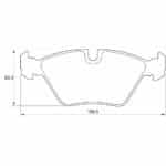 KBC Brake Pads (Front) for BMW