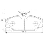 KBC Brake Pads (front) for Renault