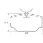 KBC Brake Pads (Rear) for Landrover Discovery, Range Rover