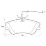 KBC Brake Pads (front) for Renault