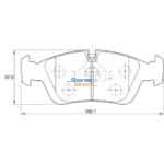 KBC Brake Pads (Front) for BMW