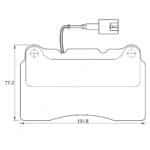 KBC Brake Pads (Front) for Alfa, Subaru