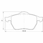 KBC Brake Pads (front) for Audi S4