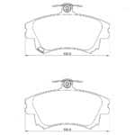 KBC Brake Pads (Front) for Volvo
