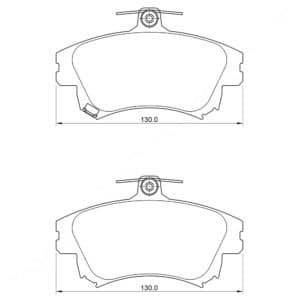 KBC Brake Pads (Front) for Volvo