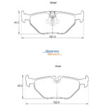 KBC Brake Pads (front) for Citroen ,BMW
