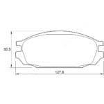 KBC Brake Pads (Front) for Nissan Patrol