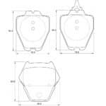 KBC Brake Pads (Front) for Audi