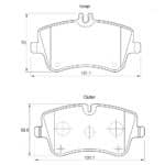 KBC Brake Pads (Front) for Mercedes Benz