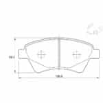 KBC Brake Pads (Front) for Renault