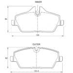 KBC Brake Pads (Front) for BMW, Mini