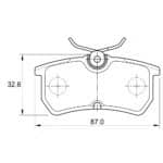 KBC Brake Pads (front) for Ford
