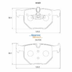 KBC Brake Pads (Rear) for BMW