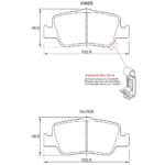 KBC Brake Pads (Rear) for Toyota