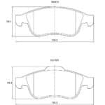 KBC Brake Pads (FRONT) for Renault