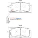 KBC Brake Pads (Rear) for Haval, Hyundai, Kia