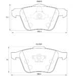 KBC Brake Pads (Front) for Volvo