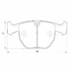 KBC Brake Pads (Front) for BMW
