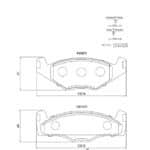KBC Brake Pads (Front) for Citroen, Peugeot, Volkswagen