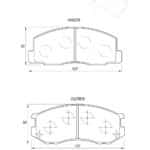 KBC Brake Pads (Front) for Toyota