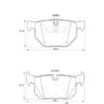 KBC Brake Pads (Rear) for BMW 3 Series