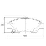 KBC Brake Pads (Front) For Honda