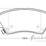 KBC Brake Pads (Front) for Hyundai, Kia