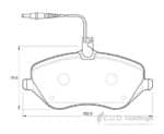 KBC Brake Pads (Front) for Citroen, Peugeot, Renault
