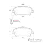 KBC Brake Pads (Front) for Honda Civic