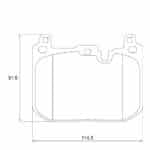 KBC Brake Pads (Front) for Mini