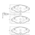 KBC Brake Pads (Front) for Audi, VW