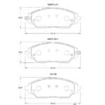KBC Brake Pads (Front) for Chevrolet Sonic, Opel Corsa