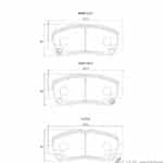 KBC Brake Pads (Front) for Mazda CX5