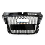 Audi A3 8P Grille Main Black RS Style 08-12