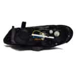 Nissan Almera Headlight Black Right 03-07 - Image 2