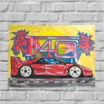 Ferrari F40 Art Piece - Image 5