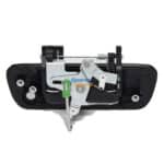Opel Corsa Utility Tailgate Handle + Key Hole Black 02-06 - Image 2
