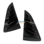 VW Polo 6 / 7 / New Vivo Gloss Black Window Louvers SET 2010+
