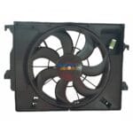 Kia Rio 4 / Hyundai Accent 2 Fan Assembly + Radiator Expansion Tank 1.2/1.4/1.6 11-17 - Image 2