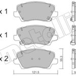Metelli Brake Pads (Front) for Kia Picanto 2017+