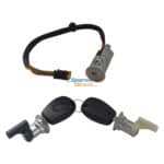 Nissan Np200 / Sandero 1 Complete Lockset With Ignition Barrel 08+