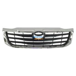 Toyota Hilux YN150 Main Grille Black With Chrome Moulding 11-15