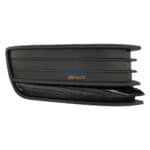 VW Polo Sedan Fog Grille Without Hole Plain Black Right Side 16-19