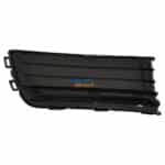 VW Polo Sedan Fog Grille Without Hole Plain Black Left Side 16-19 - Image 2
