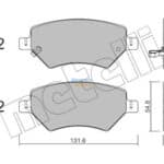 Metelli Brake Pads (Front) for Cherry Tiggo 4, 7, 8 Pro 2021+